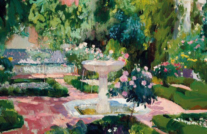 Los jardines en las Artes