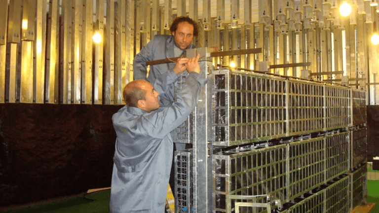 Montaje sistema air garden