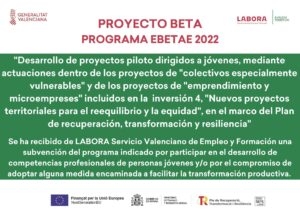 Proyecto beta programa EBETAE 2022